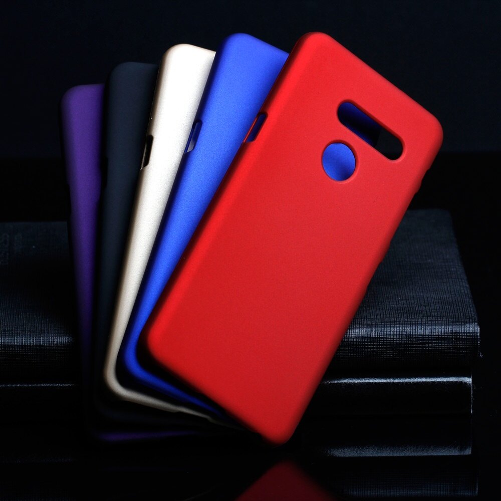 For LG G8 Thinq Case Matte Hard Plastic Casing Shell Ultra Thin Anti-fingerprint Shockproof Back Cover