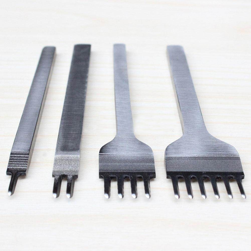 [Moscow Six] Dụng Cụ Thủ Công Bằng Da 3/4/5/6Mm Dụng Cụ Đục Lỗ Công Cụ Đục Lỗ 1 + 2 + 4 + 6