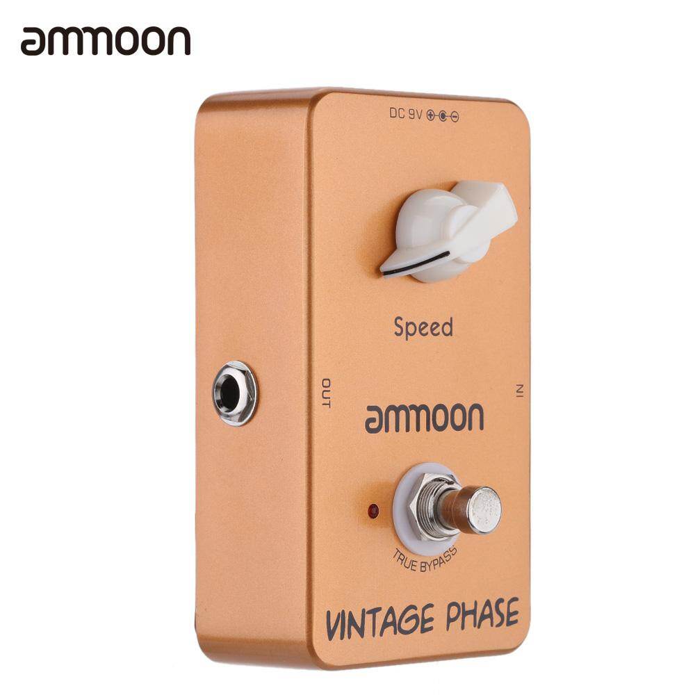 ammoon AP-03 Vintage Phase Phaser Guitar Effect Pedal True Bypass