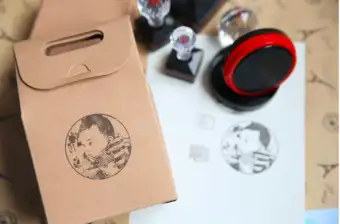 Custom Photosensitive Seal Stamp Personalized Logo Self Inking Custom Photosensitive Seal Stamp