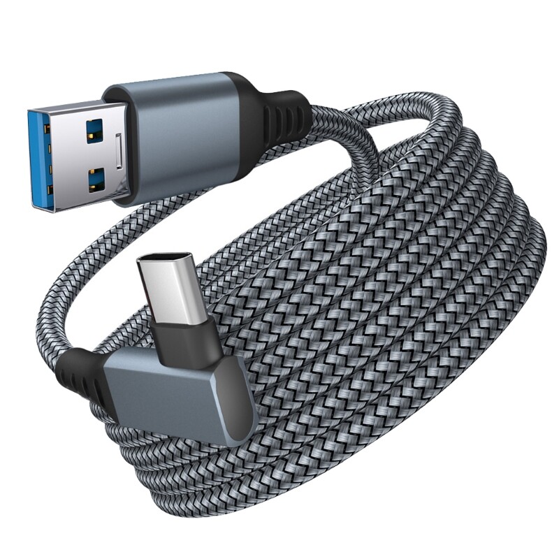 For oculus quest 2 type- c link usb- c steam vr data cable 5m/16ft transfer link cable fast charging