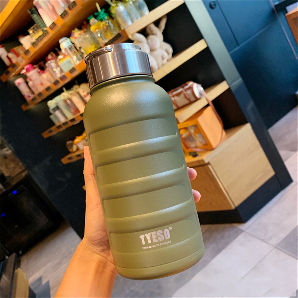 【Ready stock/on sale】1000ML Large capacity drink bottle with straw water cup outdoor sports fitness super large water bottle male and female students fashion portable water cup