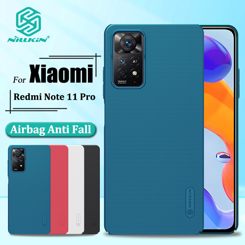 Nillkin hard pc case for xiaomi redmi note 12 pro 4g note 11 pro note 11 pro 5g note 11e pro 5g phone cases luxury frosted pc hard protection back cover