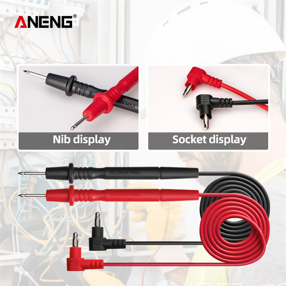 【ANENG】ANENG Đồng Hồ Vạn Năng Kỹ Thuật Số LCD AN9205, Vôn Kế, Ampe Kế Kháng Tester
