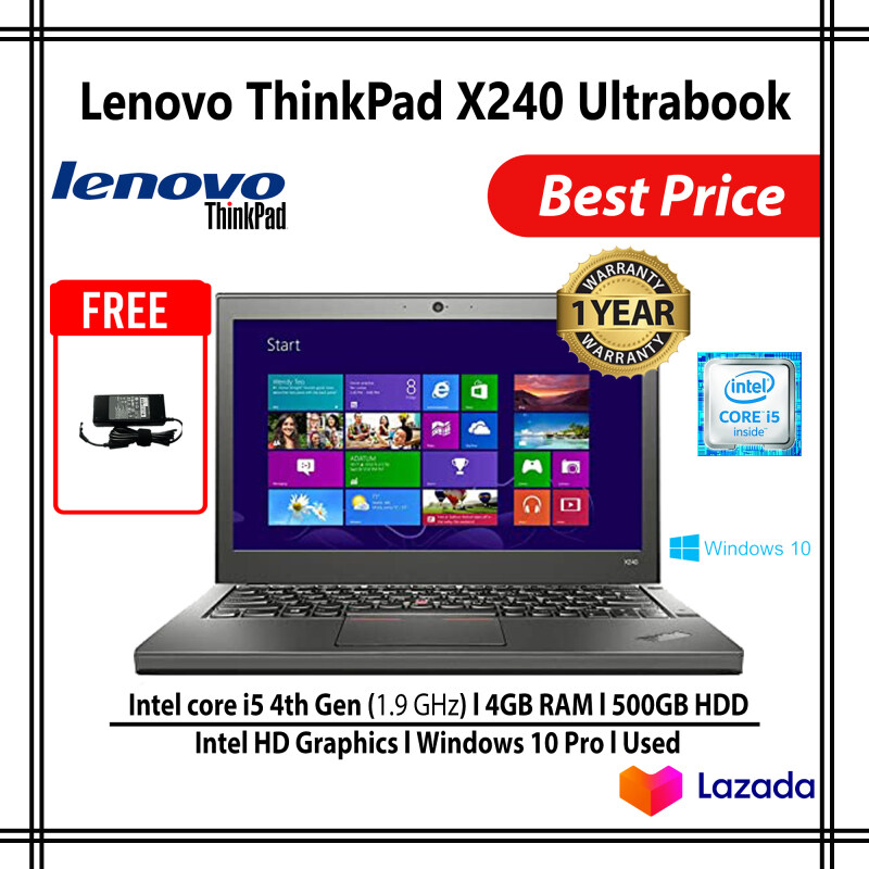 Lenovo ThinkPad X240 Ultrabook Malaysia