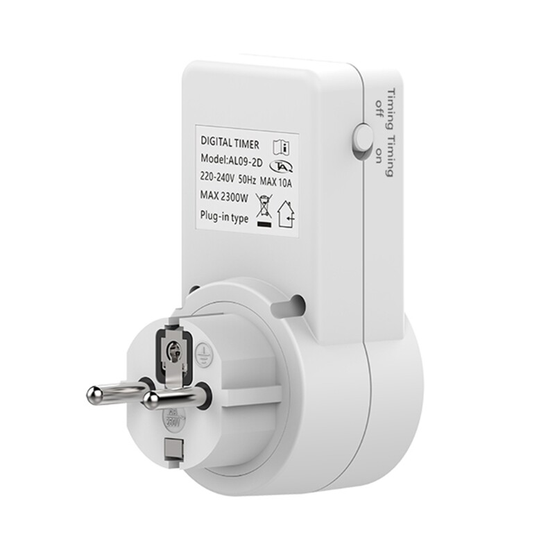 Energy Saving Digital Countdown Timer Switch Telephone Battery Vehicle Charging Electronic Timer Socket EU Plug For Home
