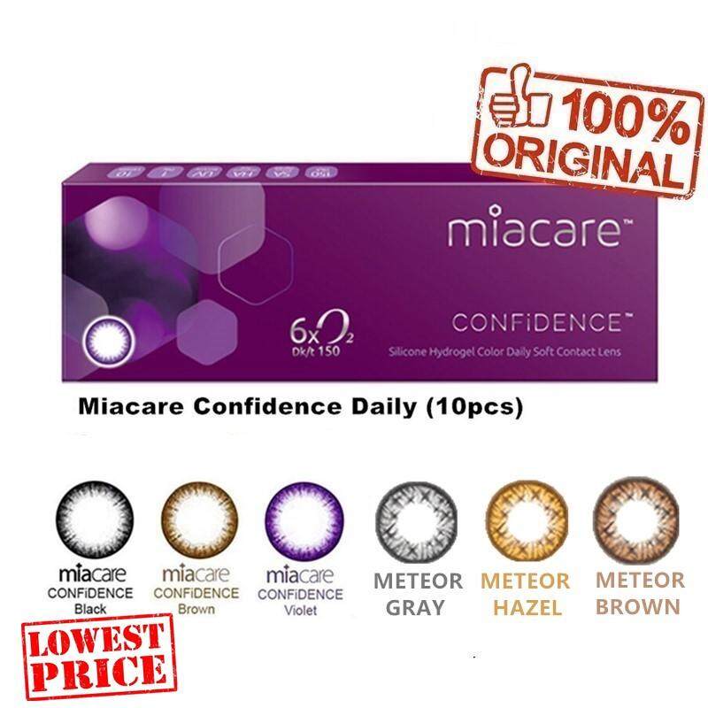 Miacare Daily Confidence 1 Day Cosmetic Color Contact Lenses (10Pcs)