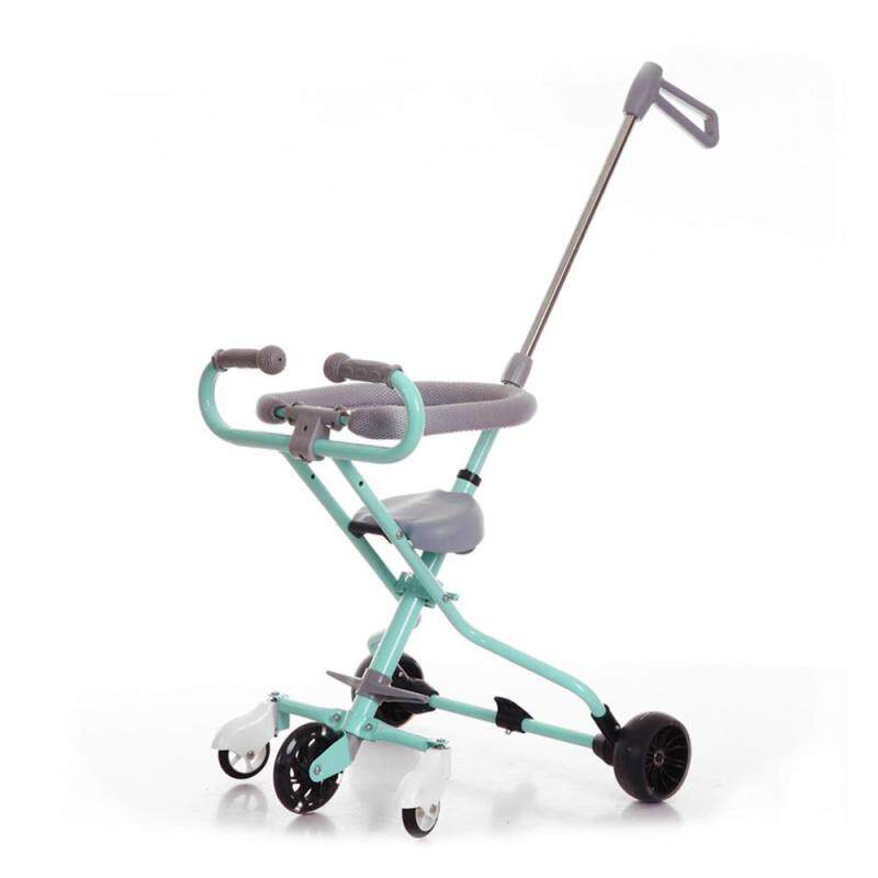 Umiwe Folding portable five-wheeled cart, Childrens Trolley Ultra-light Aluminum Kids Bike Stroller(With brake) Singapore