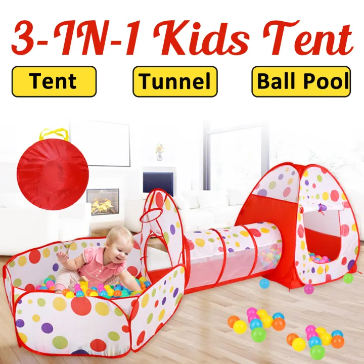 3 in 1 tunnel tent
