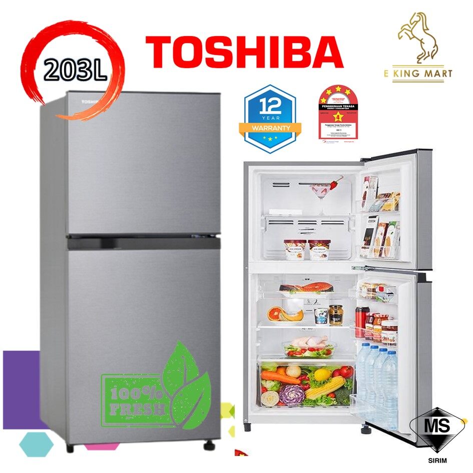 toshiba fridge 203l