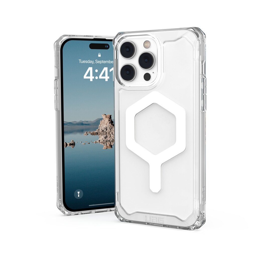 New uag ice magsafe case for iphone 15pro / 15 pro max / iphone 14 pro max 14 plus 14 pro 14 case iphone 13 pro max plyo magsafe case translucent drop protection casing iphone 14 pro cover