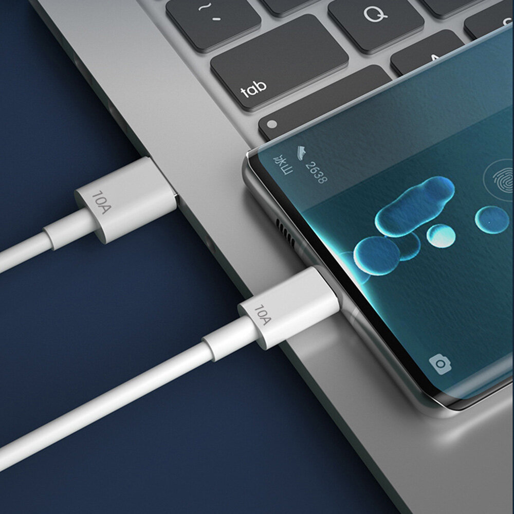 10A High Quality Super Fast Charging Type-C Data Cable Compatible with Xiaomi Huawei Samsung Mobile Phone USB Charging Cables Data 0.25/1/1.5/2M