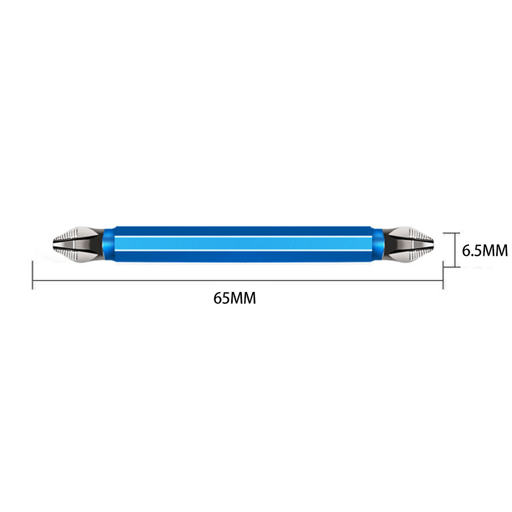 [Moscow Six] Double Head Cross Magnet Batch Chống Trượt Máy Khoan Điện Tuốc Nơ Vít Bits Header