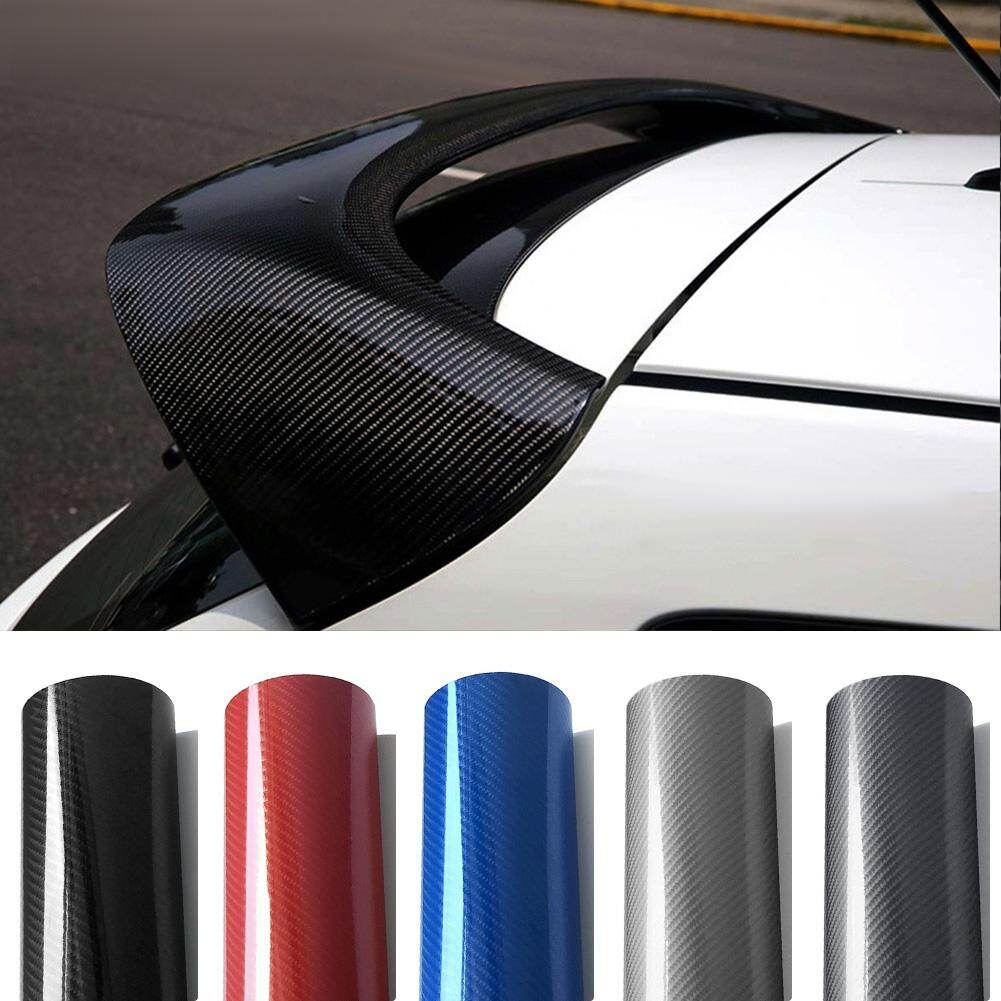 152cm 5D Carbon Fiber High Glossy Film Car Motorcycle Accessories Interior Decoration