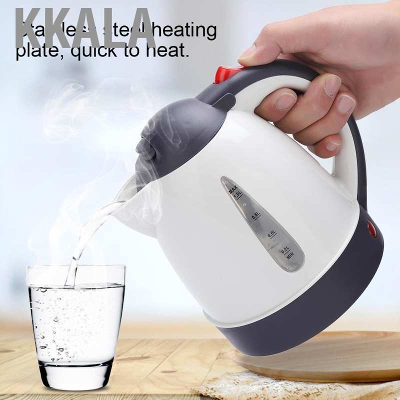 Seller RecommendKkala 1000ml 12V Stainless Steel Car Water Kettle Warmer  Travel Camping Tea Coffee Jug Portable 1000ml Travel Car Truck Kettle Water  Car Kettle Water Heater Kettle Electric Kettle Coffee Tea Boiling