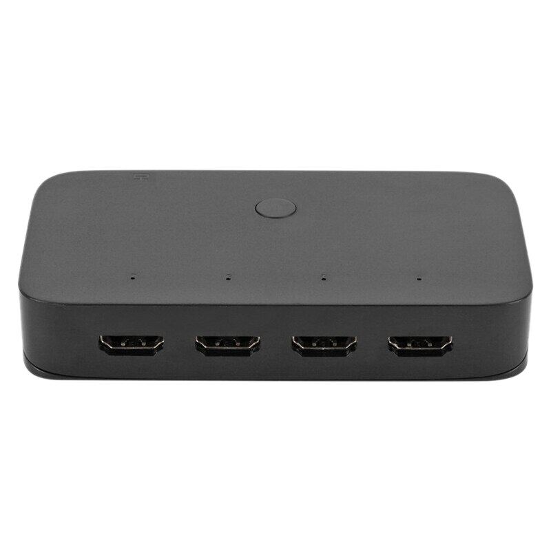 Hộp Chuyển Đổi KVM HDMI 4K USB Bộ Chia Công Tắc USB Hiển Thị Video Để Chia Sẻ Bàn Phím Chuột Máy In Cắm Và Phai Màu