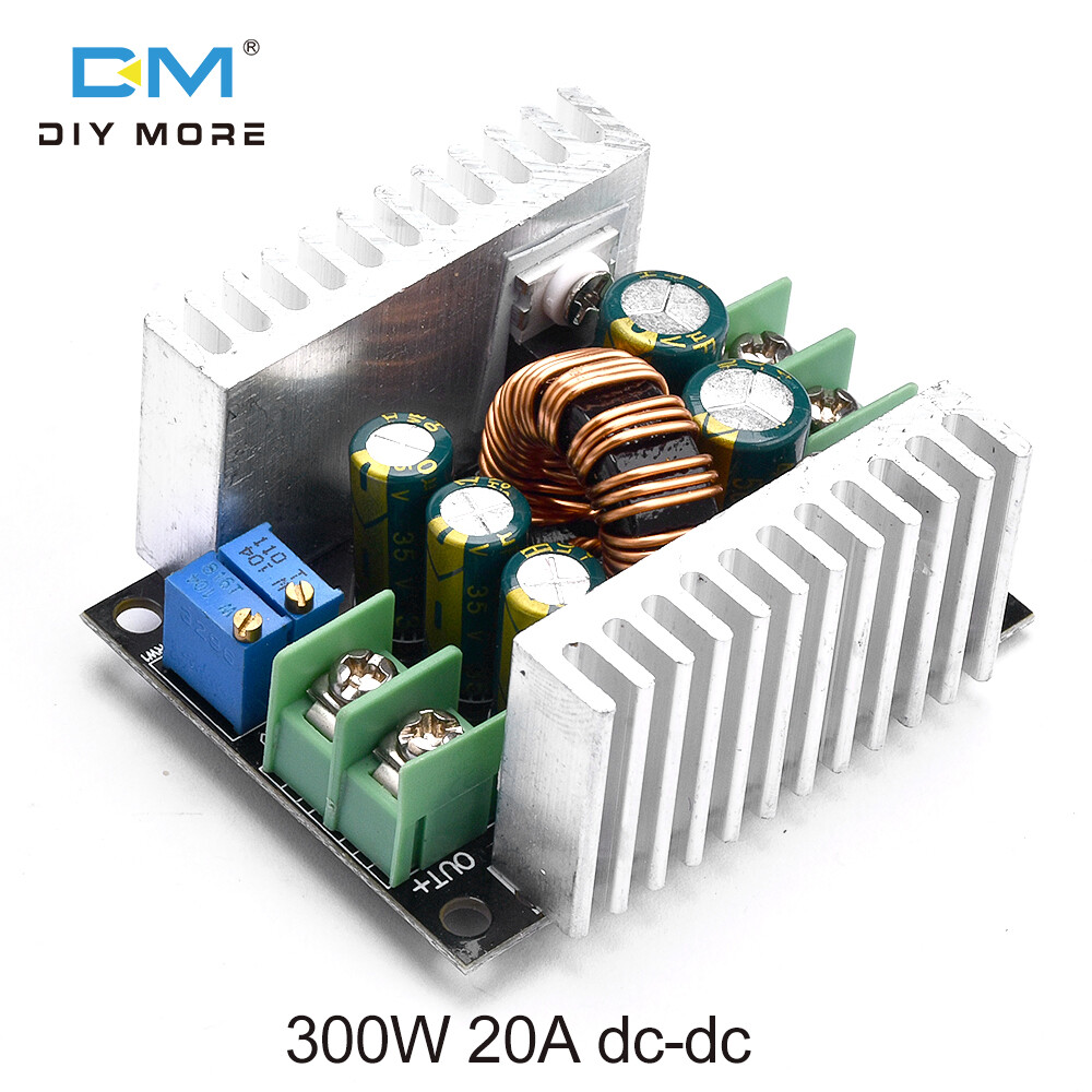 diymore 300w/500w 20A dc-dc  converter buck step down constant current module led driver power step down voltage module electrolytic capacitor