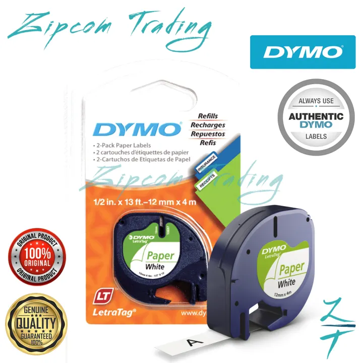 dymo letratag label maker tape