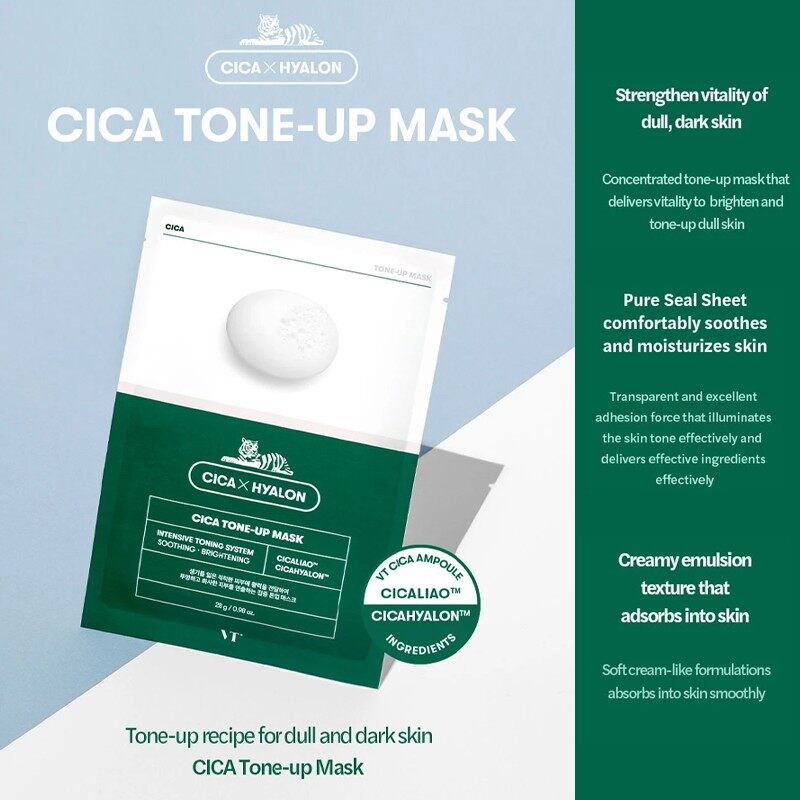 [100% Original] VT Cica Sheet Mask - 5 Type VT COSMETICS