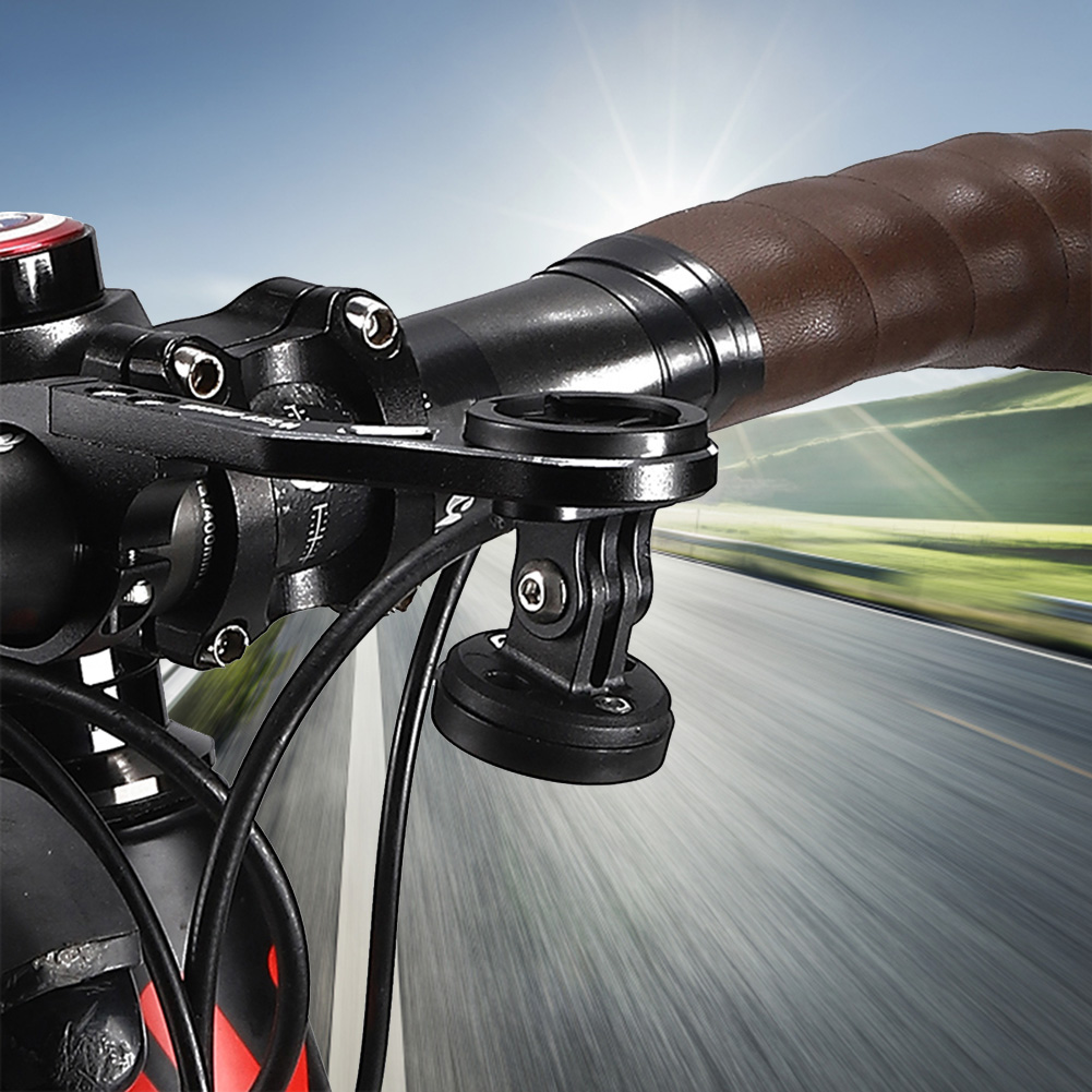 Bicycle Light Mount Multifunctional Bike Computer Holder Connecting Base Adjustable Angle for Gopro Connecting Seat