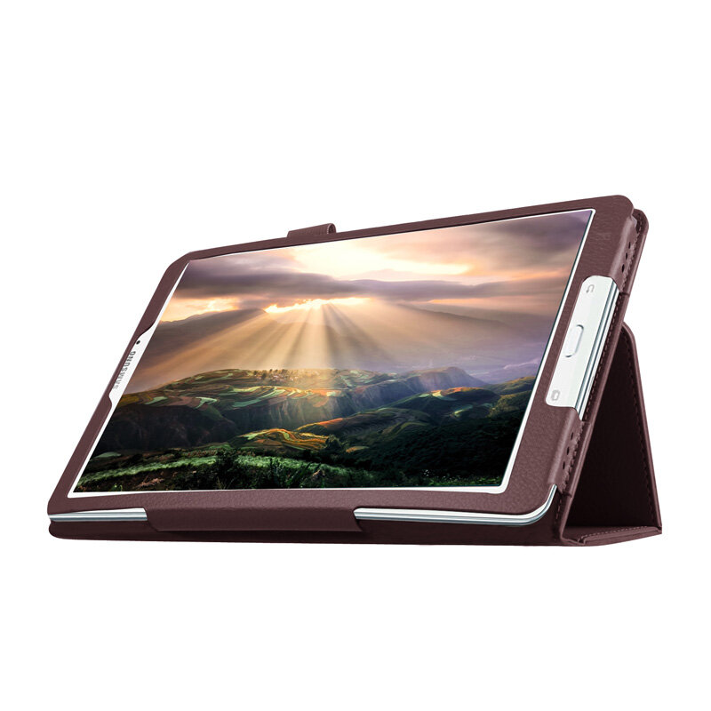 Protective case for Samsung Galaxy Tab E 9.6 inch leather case SM-T560 SM-T561 bracket shell