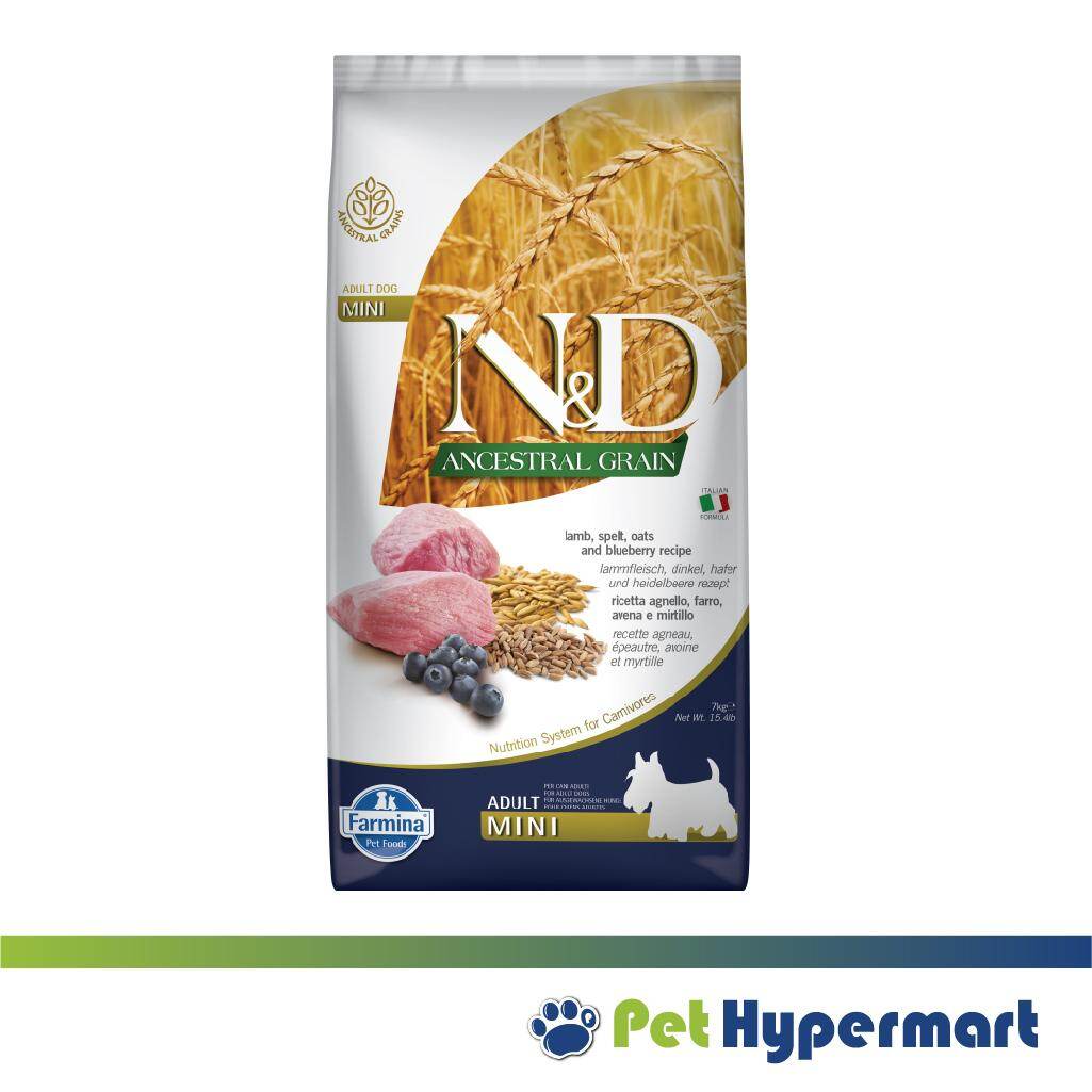 farmina n&d lamb & blueberry