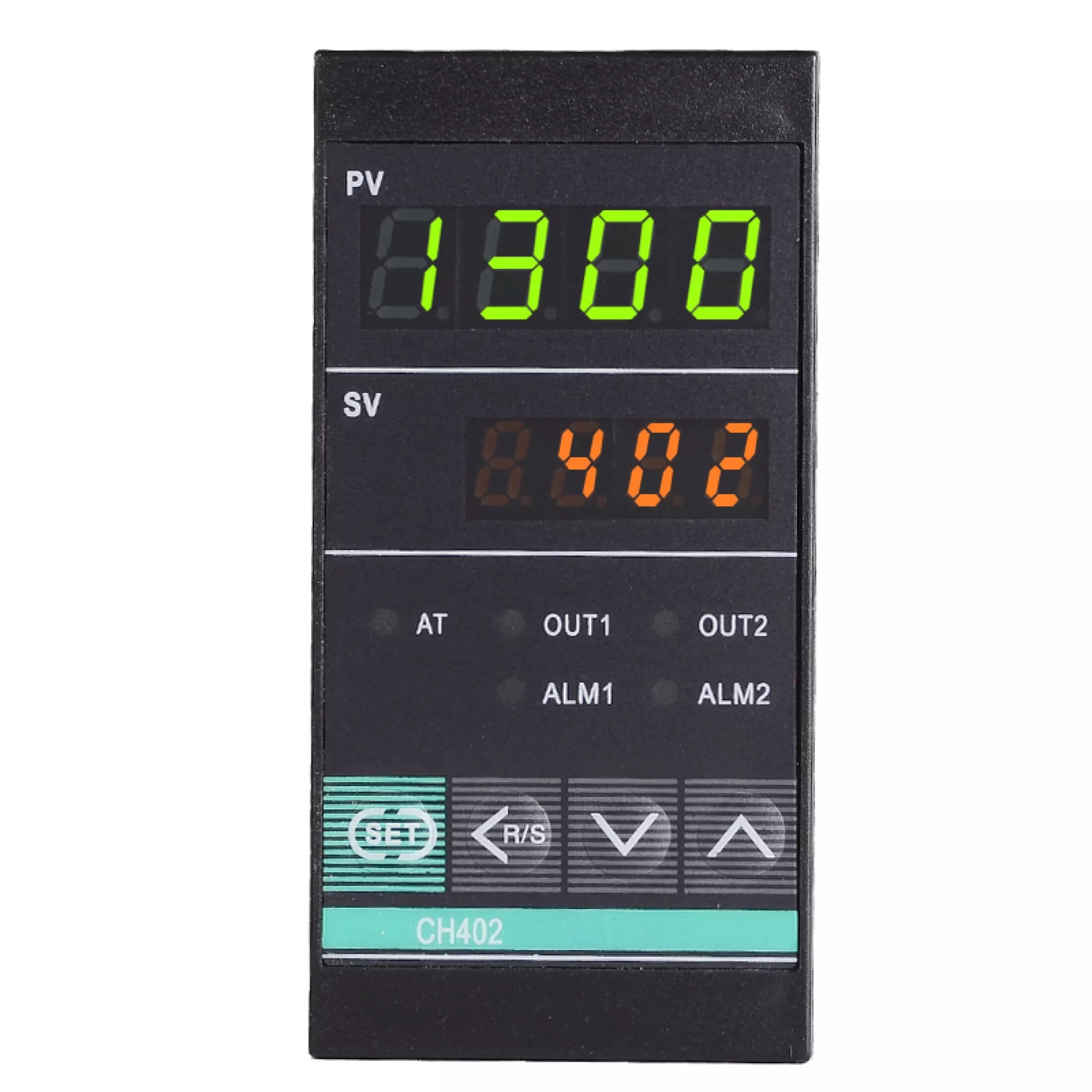 Lò nhiệt điều chỉnh nhiệt độ kỹ thuật số máy điều khiển nhiệt độ PID CH402 SSR relay đầu ra kép dọc 48*96mm