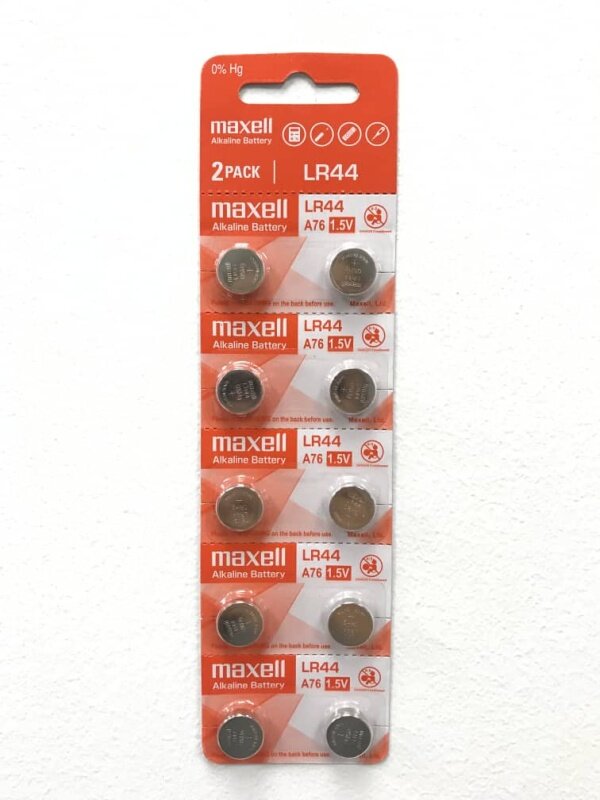 Maxell Battery LR44 @ 2pcs Malaysia