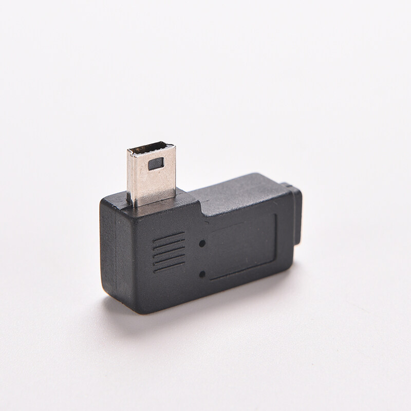 Uni Hot Saleusb Micro 5pin Female To Mini 5pin Male 90 Degree Angle Adapter Converter 1266