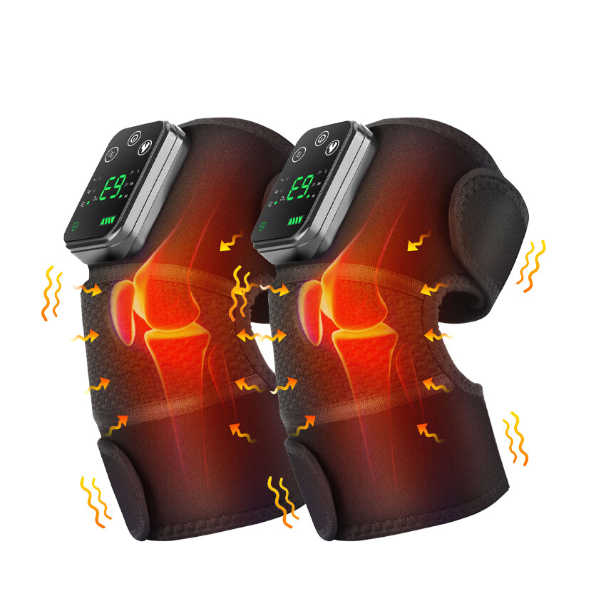 Electric Heating Knee Massager Intelligent Knee Shoulder Pad Wormwood ...