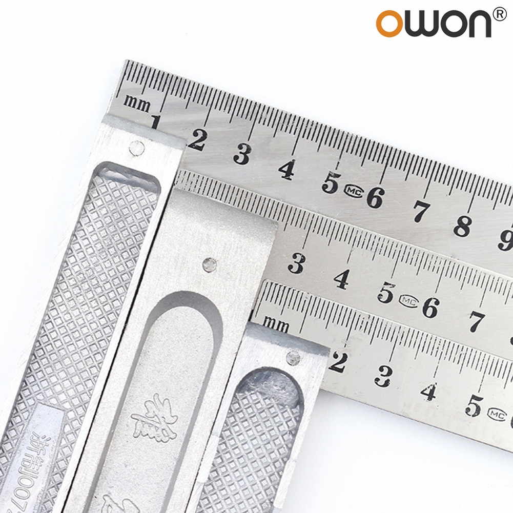150mm Portable Aluminum Alloy Triangle Square Ruler Woodworking Measuring Tool