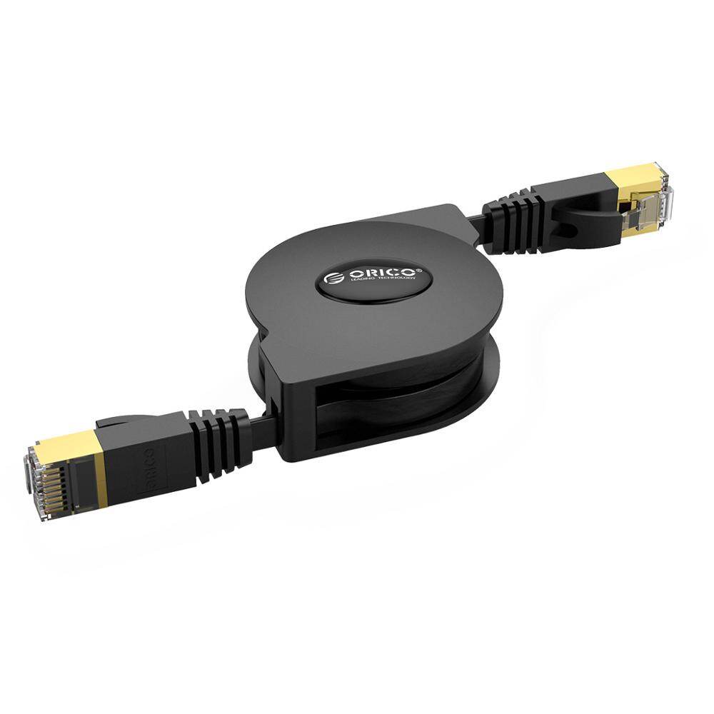 ORICO CAT6 Ethernet Cable Portable Retractable Ethernet LAN Internet Network Cable for Laptop Router Network Cables 1000Mbps 2M(PUG-LGC6)