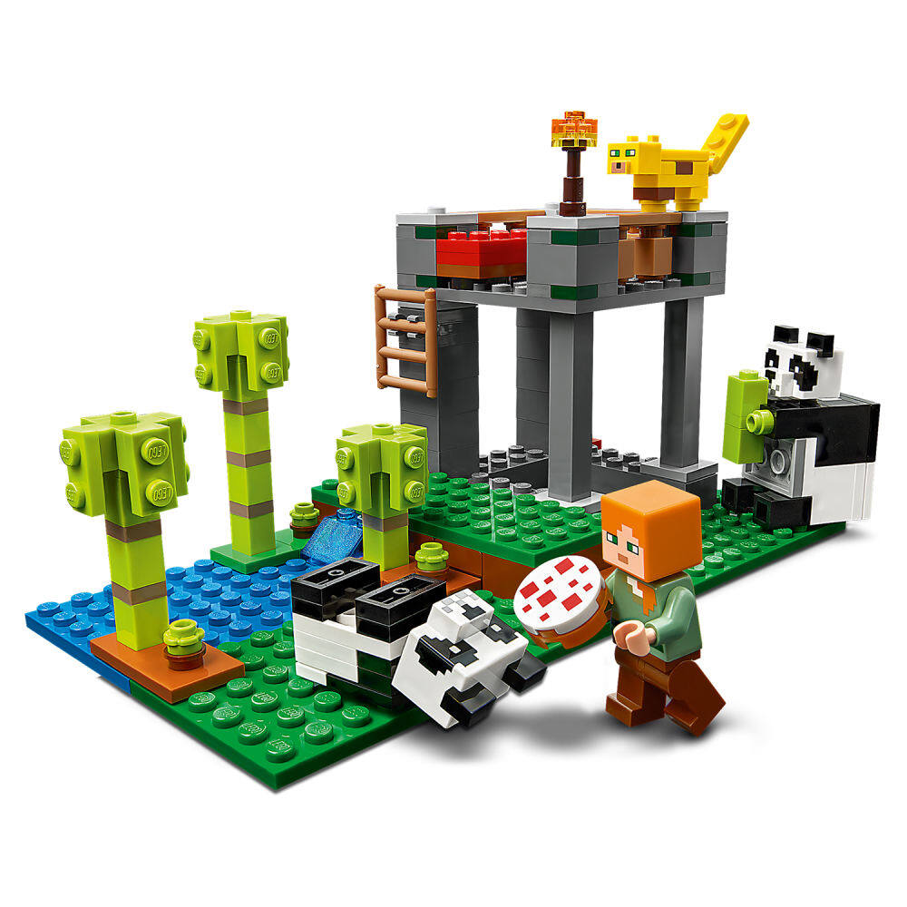 LEGO Minecraft Vườn ươm gấu trúc - 21158 (204 miếng) Đồ Chơi Lắp Ráp