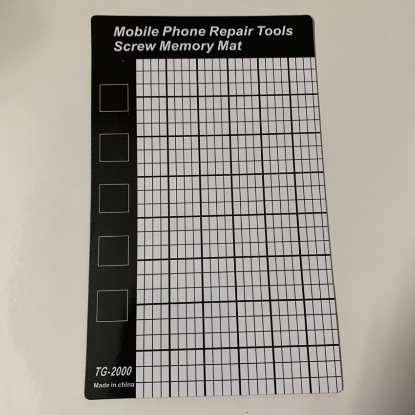 【In Stock】Universal Magnetic Screw Mat Magnetic Working Pad Memory Chart Work Pad Mobile Phone Repair Tools 145 X 90mm Hand Tool Set