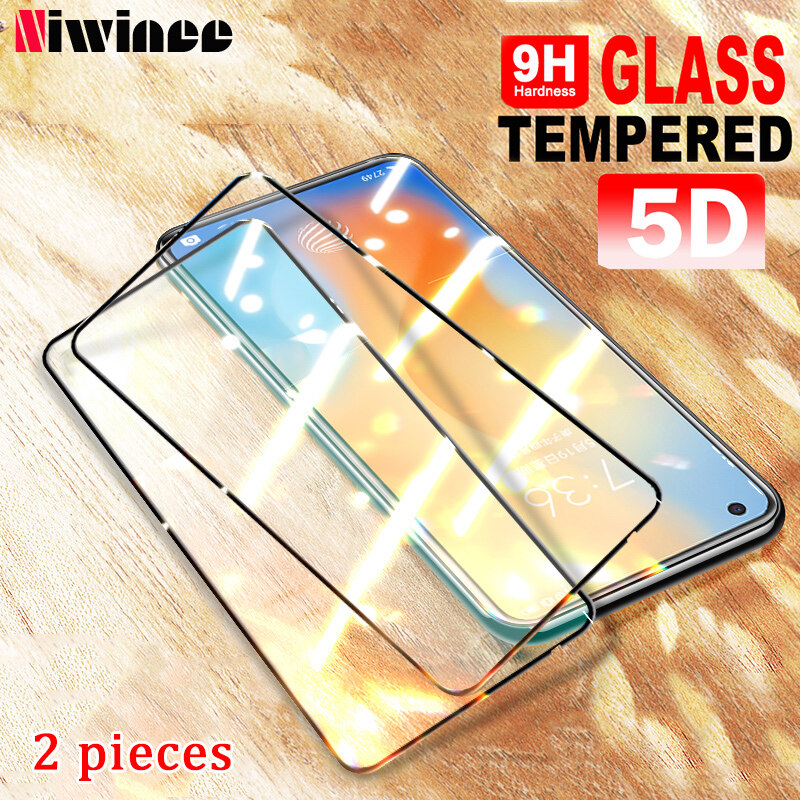 NIWINEE [2 PACK] For OPPO A95 A54 A74 Tempered Glass 9H Hardness Film Anti-Scratch Screen Protector