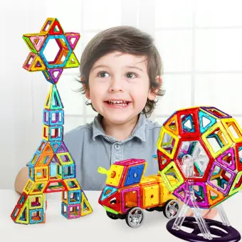 magnetic blocks toy set