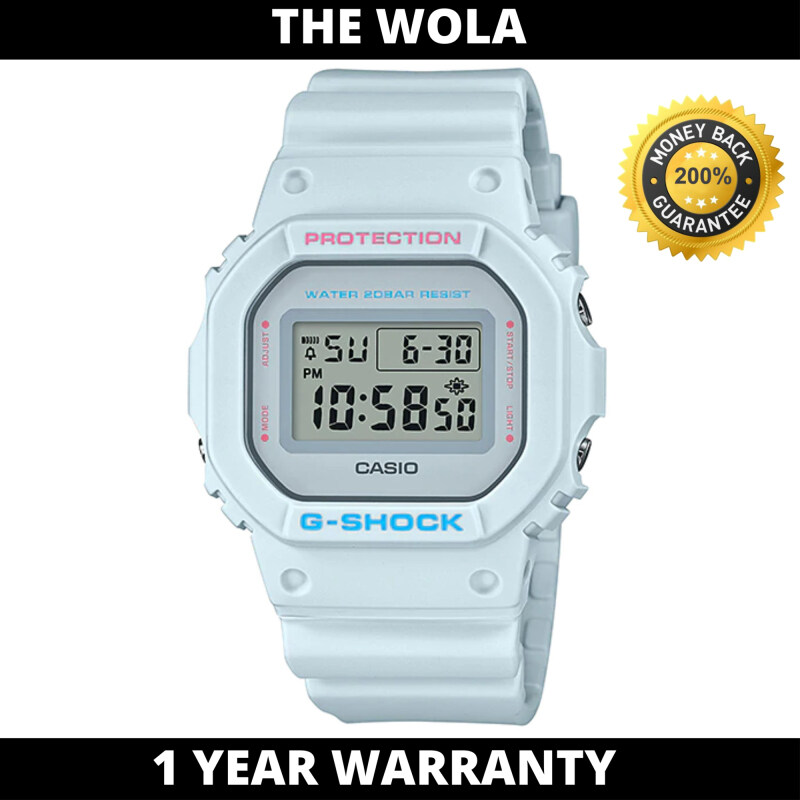 (100% Original G SHOCK) GSHOCK Women Sport Digital Watch DW-5600SC-8DR (watch for women / jam tangan wanita / Casio watch / women watch) Malaysia