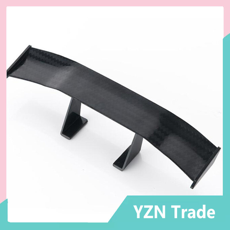 Car Tiny Tail Wing Black ABS Mini Rear Wing Spoiler Universal Car Refitting Tool
