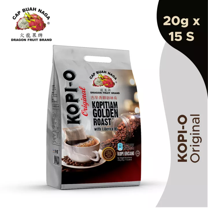Dragon Fruit Brand KopiO Original Kopitiam Golden Roast with