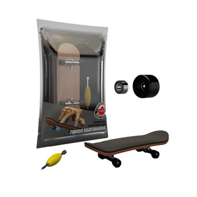 Finger Skateboard Mini Finger Toy Fingerboard with Screwdriver