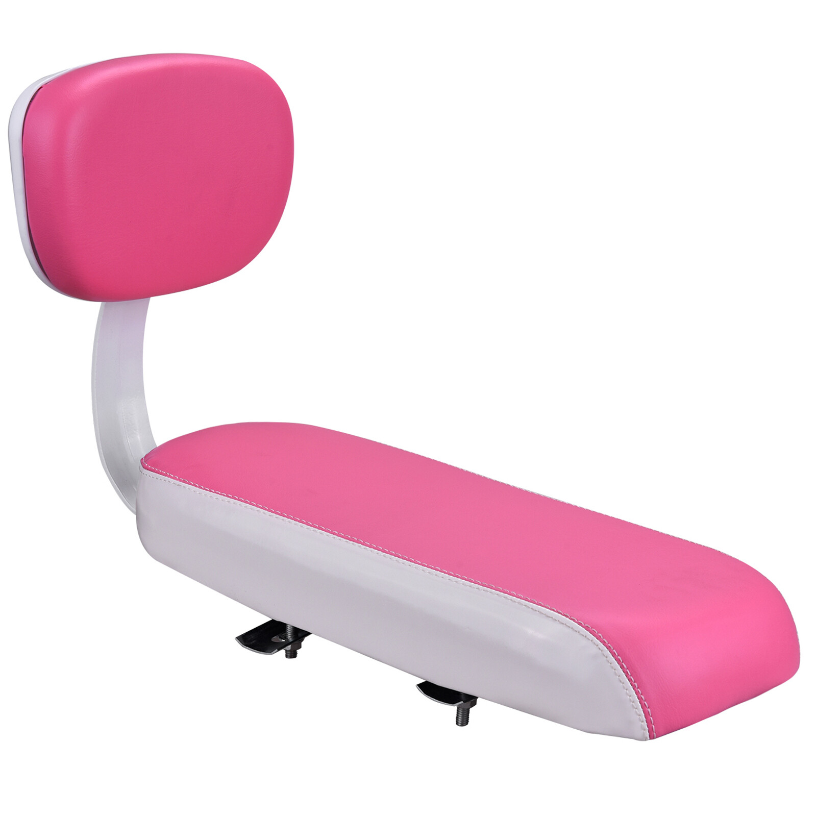 Topp Cycling Bicycle Back Seat Cycling Bike Bicycle MTB PU Leather Soft Cushion Rear Rack Seat Children Seat with Back Rest