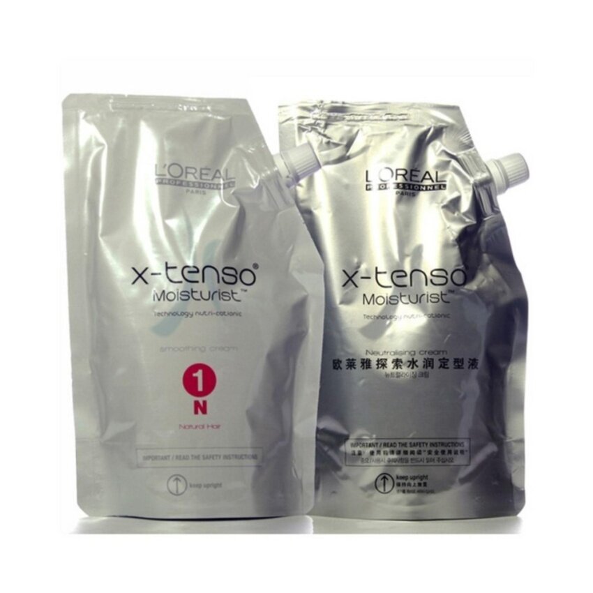 Loreal X-Tenso Rebonding Cream SET (N1 400ml + Neu 400ml) | Lazada Loreal X-Tenso Rebonding Cream SET (N1 400ml + Neu 400ml) | Lazada