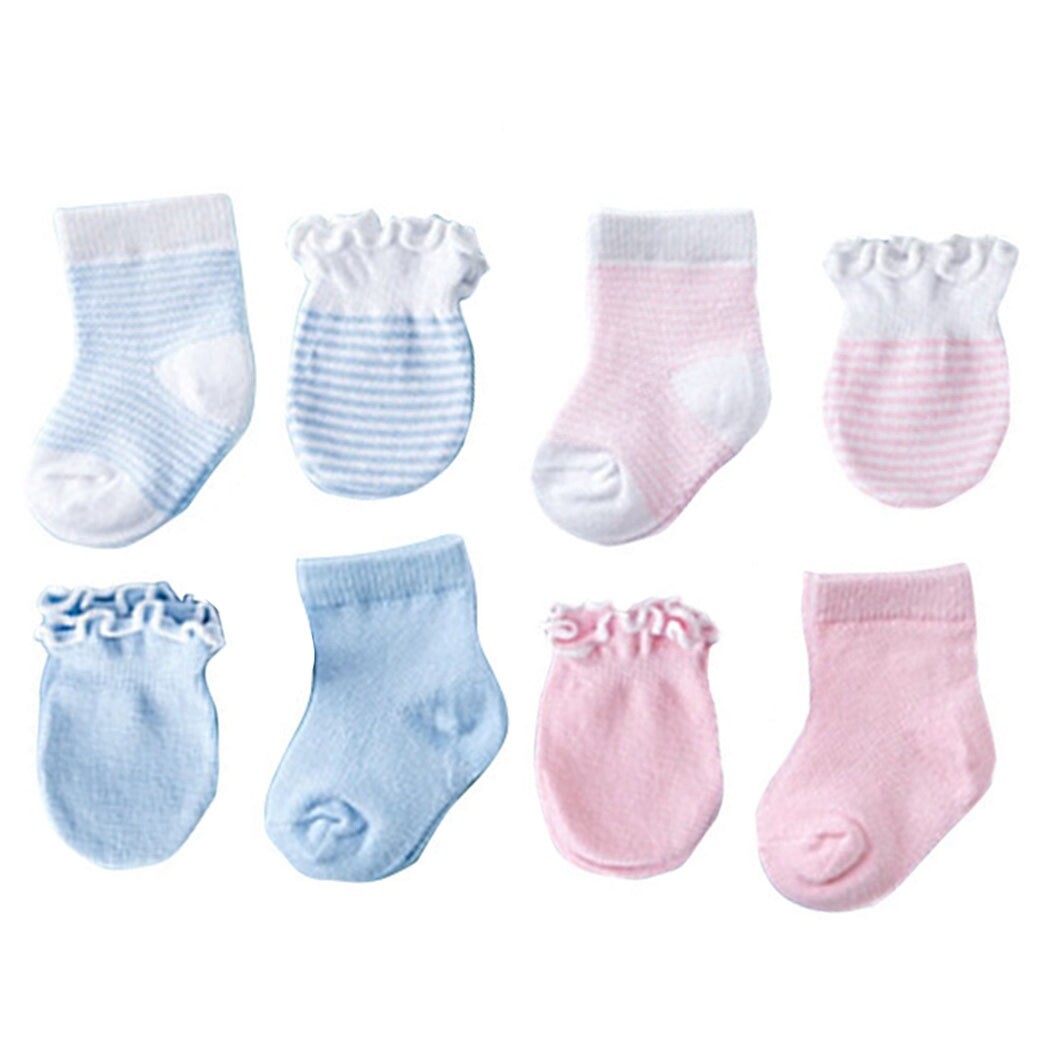 baby mittens and socks