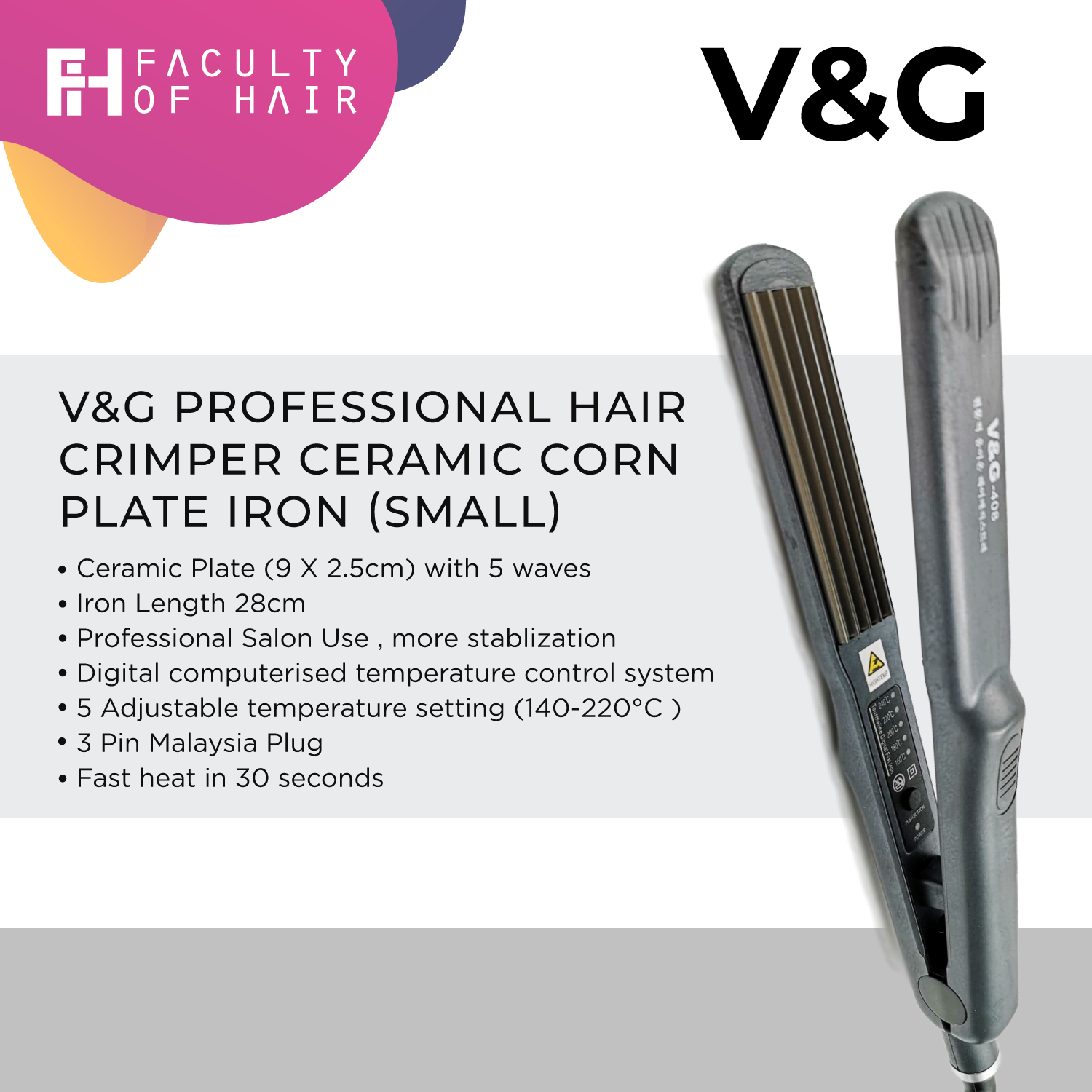small crimper iron