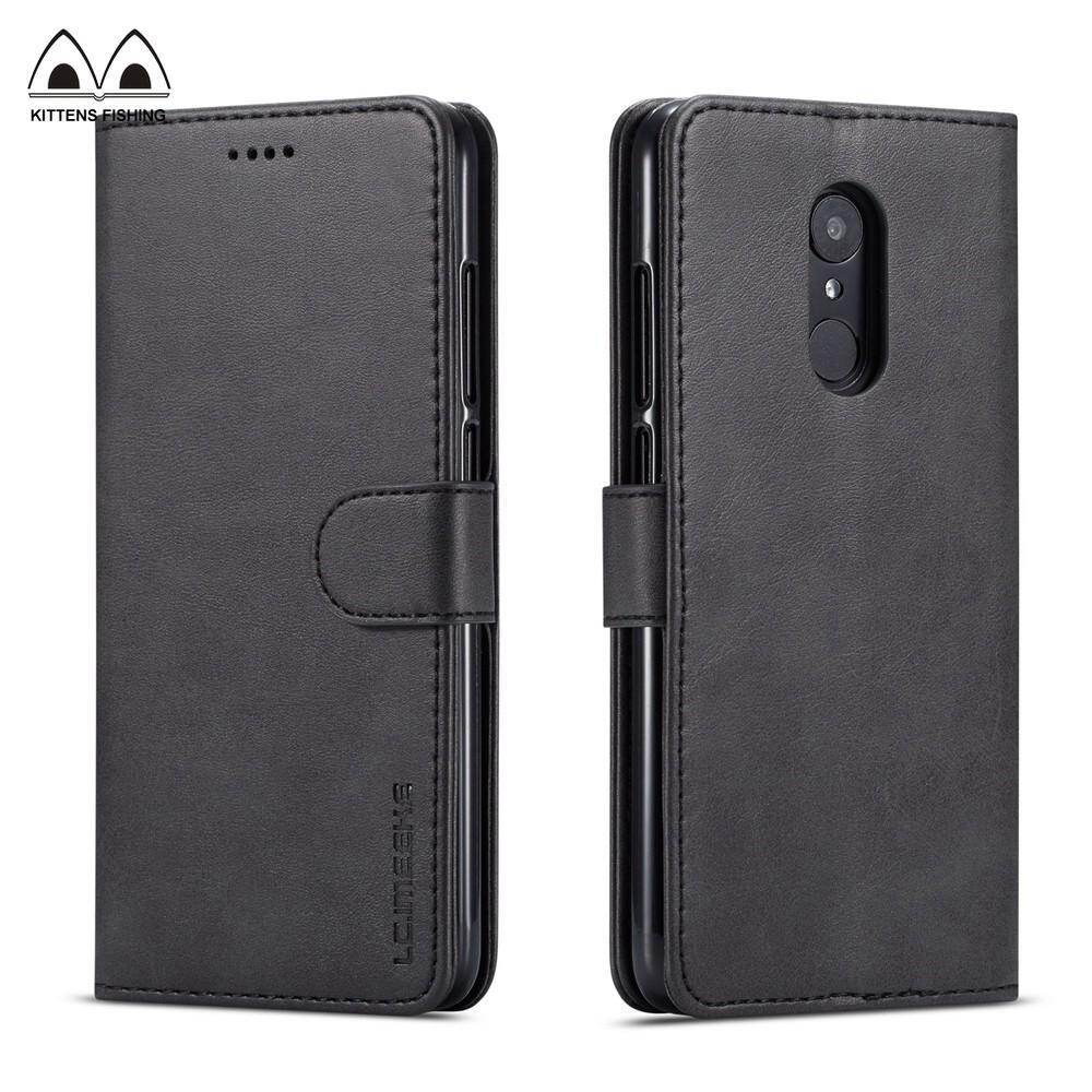 For Xiaomi Redmi 5 Plus Magnetic Retro Flip Case Leather Phone Cover Bags Coques with Stand Card Slots For Redmi 5 Plus(5.99 )