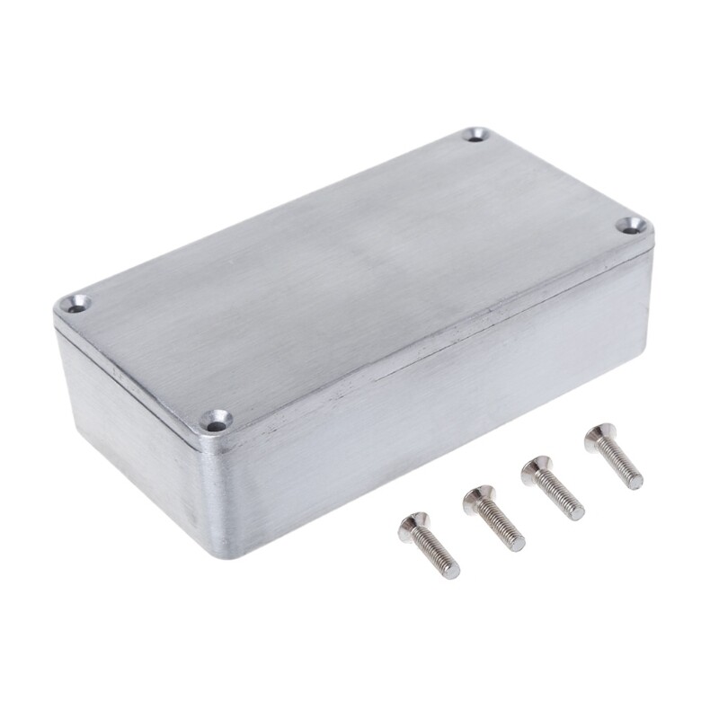 Effect Aluminum Box Metal Electrical Case Guitar Instrument Enclosure DIY