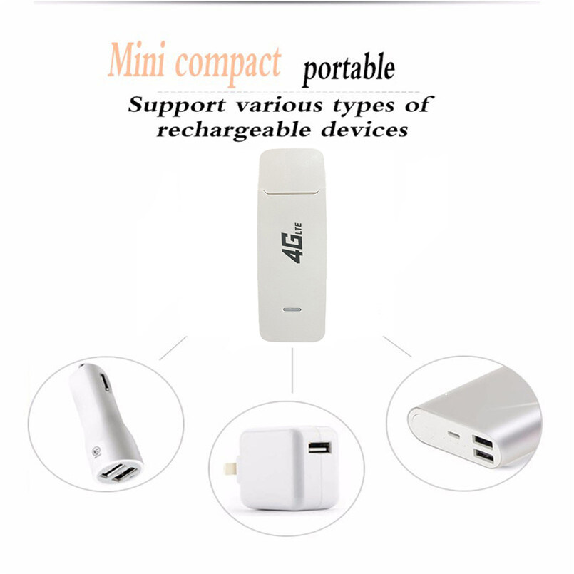 【In Stock】4G Portable Hotspot Mini Wifi Router Usb em 100Mbps Lte Fdd ...