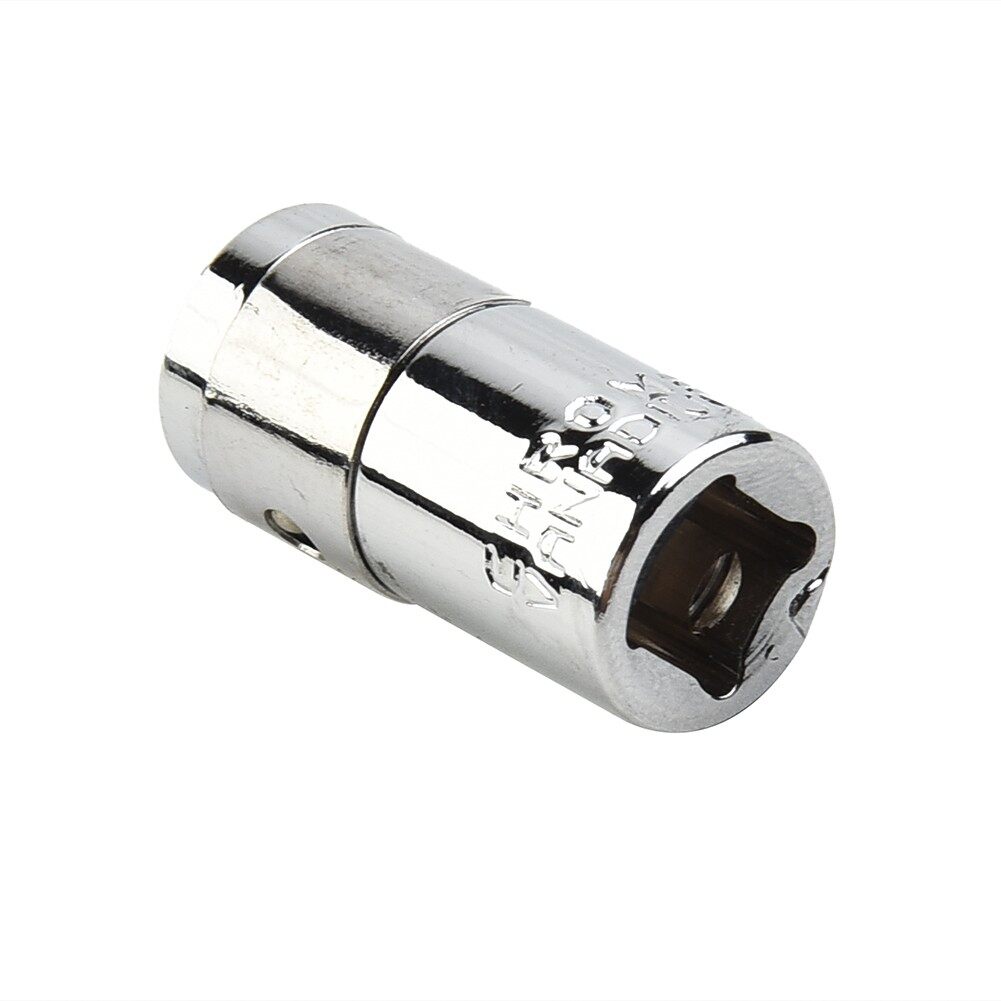 1X 1/4 Square Drive To 1/4 Hex Socket Bits Converter Screwdriver-Bit Adapter