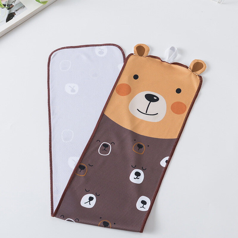 FEDCold towel, fitness cartoon three-dimensional print ice towel, children's cold compress cooling ice towel, exercise sweat absorption