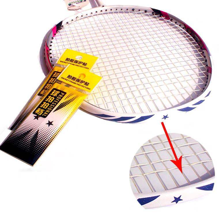 Badminton Racket Head Protection Tape Sticker PU Racquet Protector Protective Avoid Anti Paint